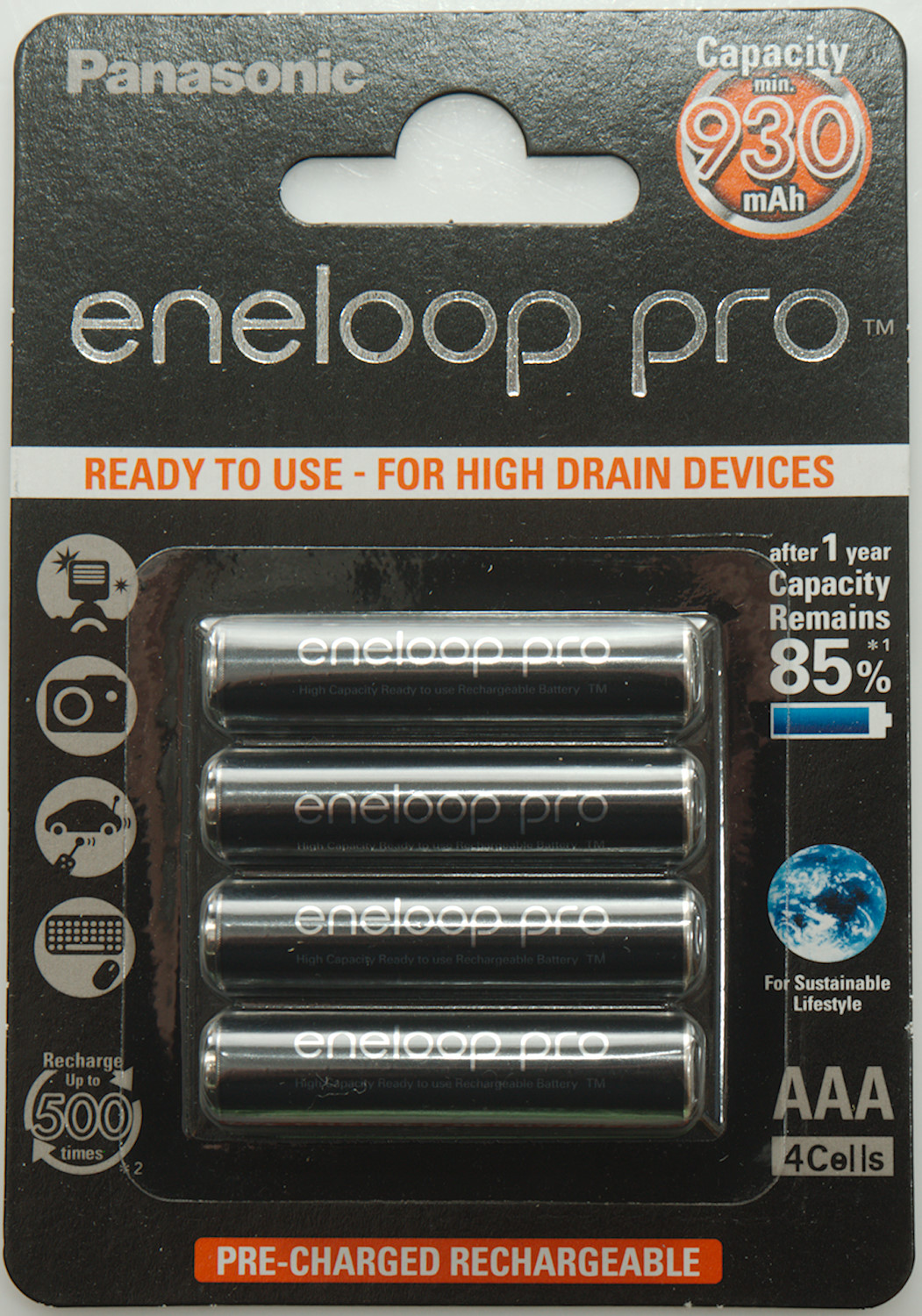 Test Review Of Eneloop Pro Aaa Bk Hcde Mah Black Rechargeable